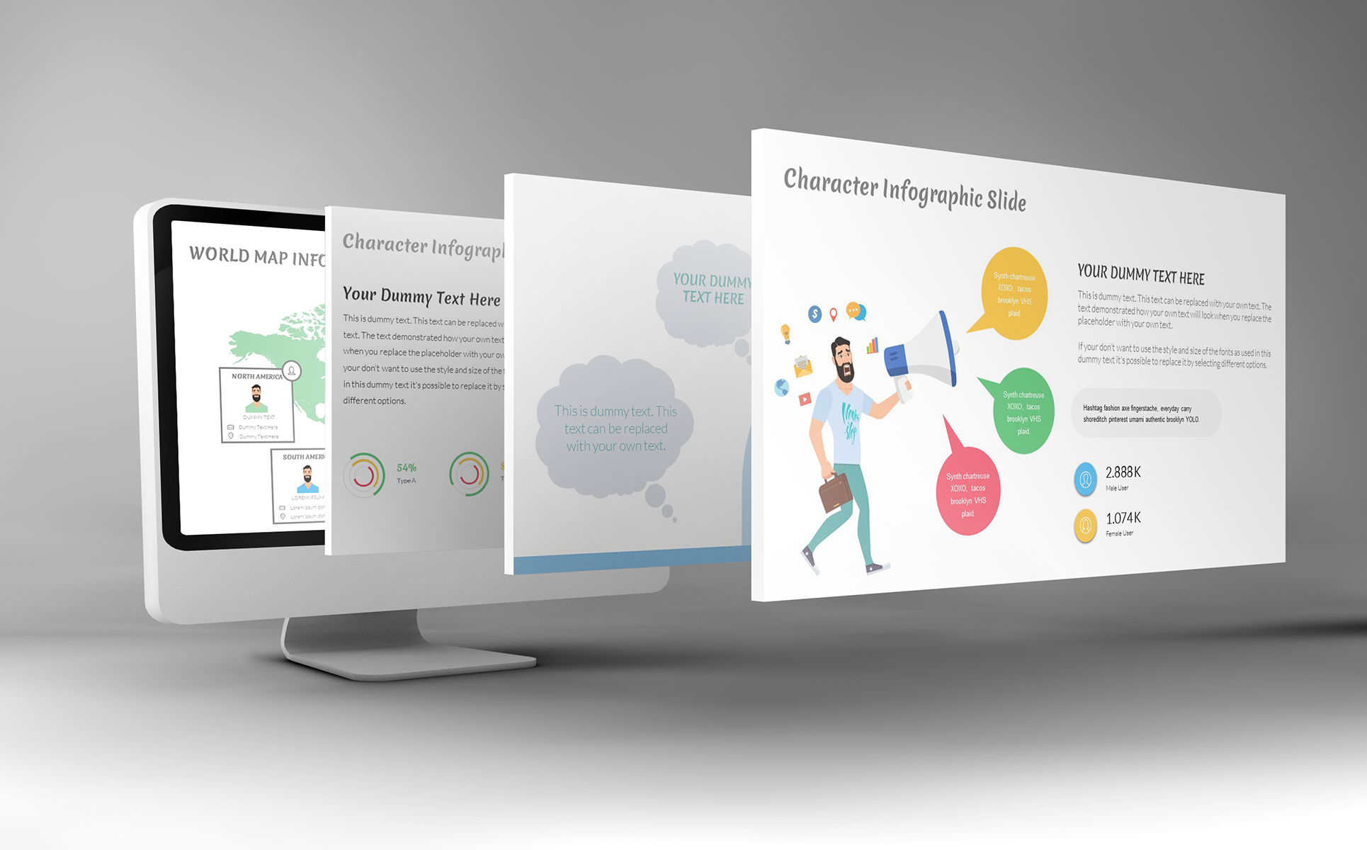E-Trainer Keynote Template Small Screenshot E-Trainer Keynote Template