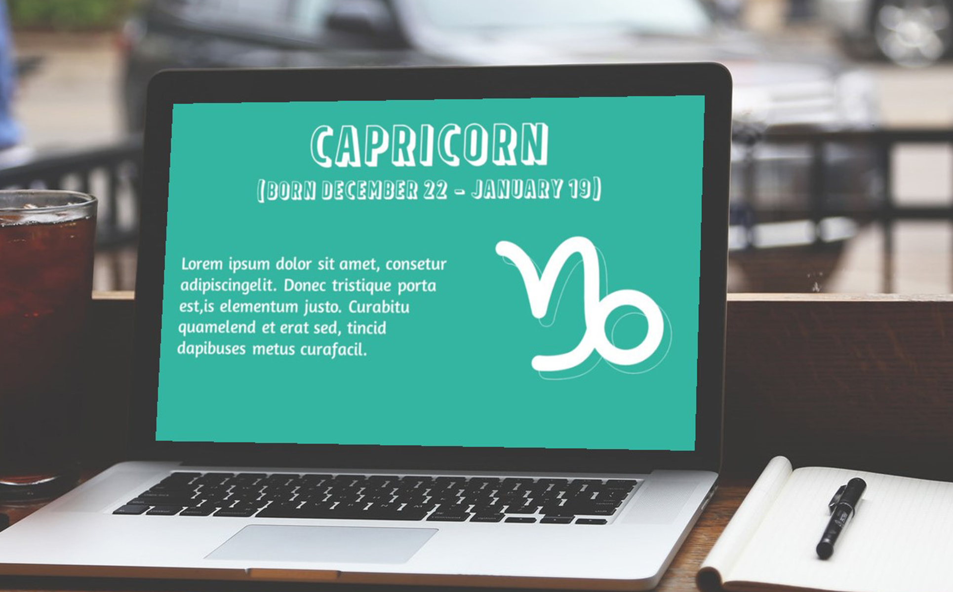 Zodiac Style 3rd PowerPoint Vorlage Kleiner Screenshot PowerPoint Vorlage namens "Zodiac Style 3rd"