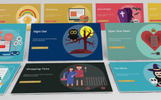 Creative Life - Infographic MS PPT Theme Small Screenshot Creative Life - Infographic PowerPoint Template