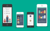 Flat - Smart Phone Amazing PPT Template Small Screenshot Flat - Smart Phone PowerPoint Template