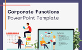 Corporate Functions PowerPoint Vorlage Kleiner Screenshot PowerPoint Vorlage namens "Corporate Functions"