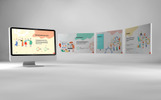 Happy People Set 2 PowerPoint Theme Kleiner Screenshot PowerPoint Vorlage namens "Happy People Set 2"