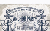 Anchor Logo Set Illustration Theme Small Screenshot Anchor Logo Set Illustration