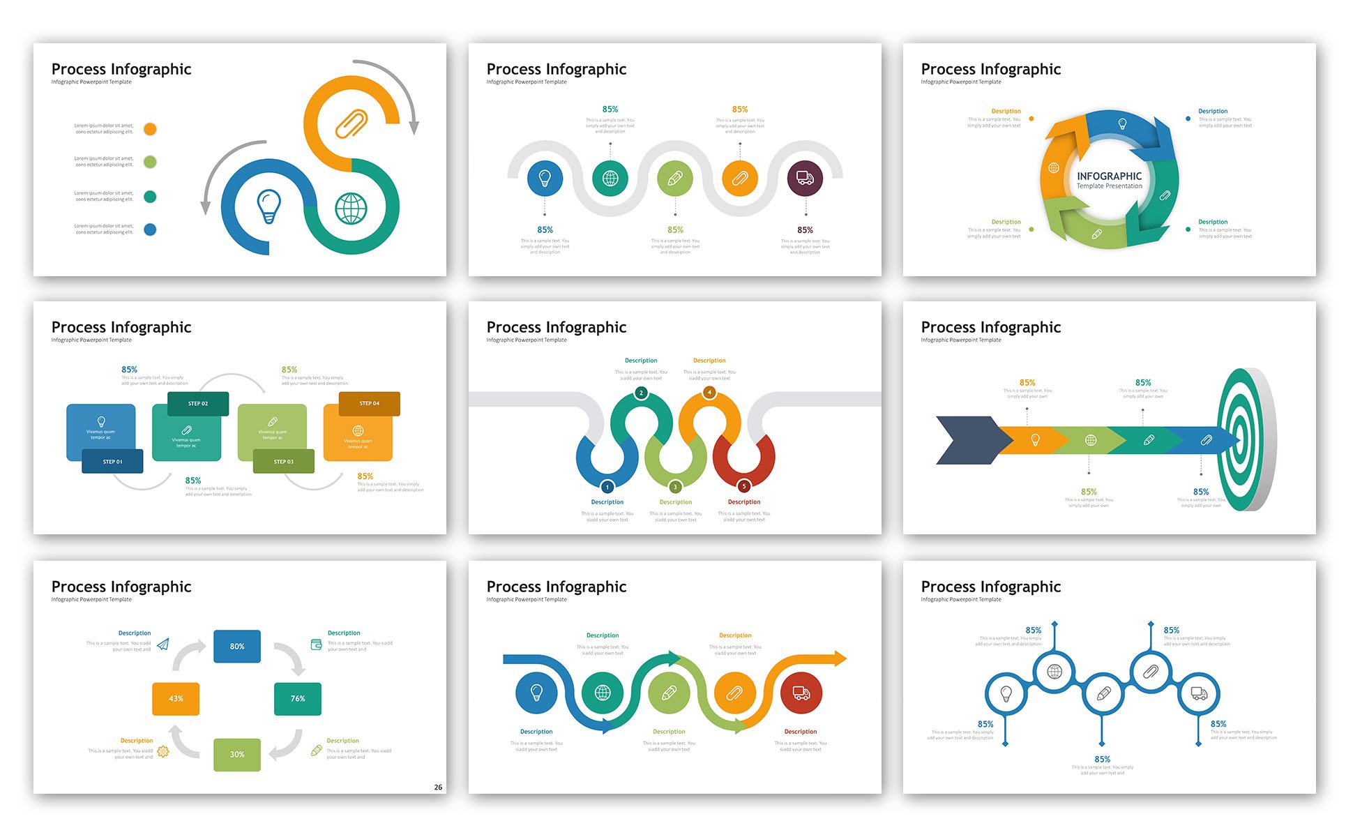 free powerpoint infographics templates