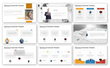 Testimony - Infographic PowerPoint Theme Kleiner Screenshot PowerPoint Vorlage namens "Testimony - Infographic"