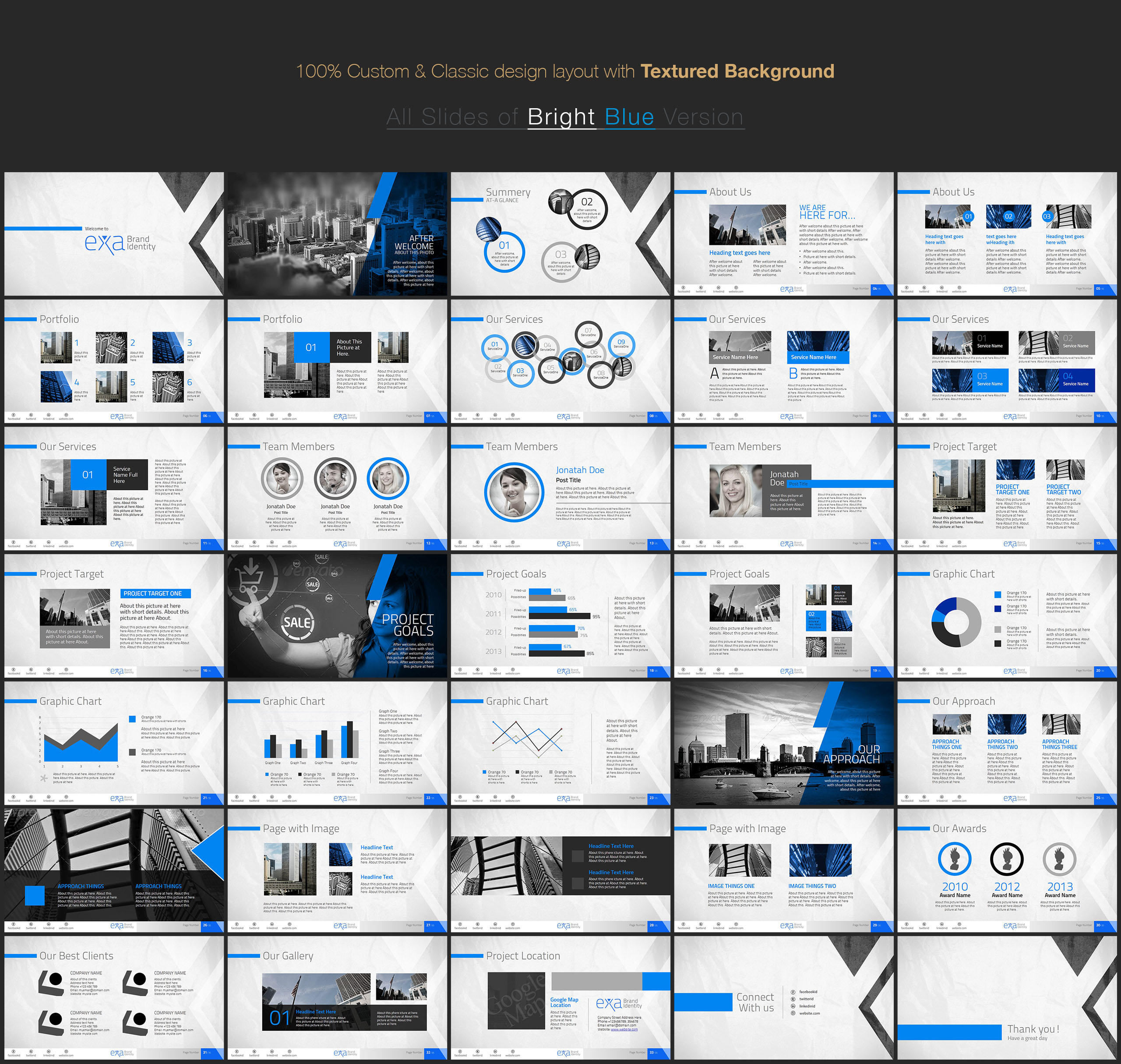PowerPoint Vorlage #73854 für Industrie
