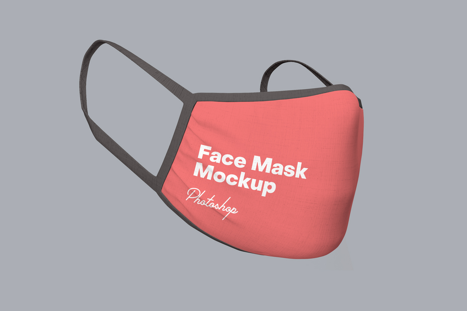 Download Мокап для продукта "Face Mask product mockup" / Face Mask product mockup - Мокап для продукта на тему графика mask,facemask,face,virus,covid19,corona,dust,medical,health,fabric,pollution,branding,pandemic,photoshop,psd,mockup