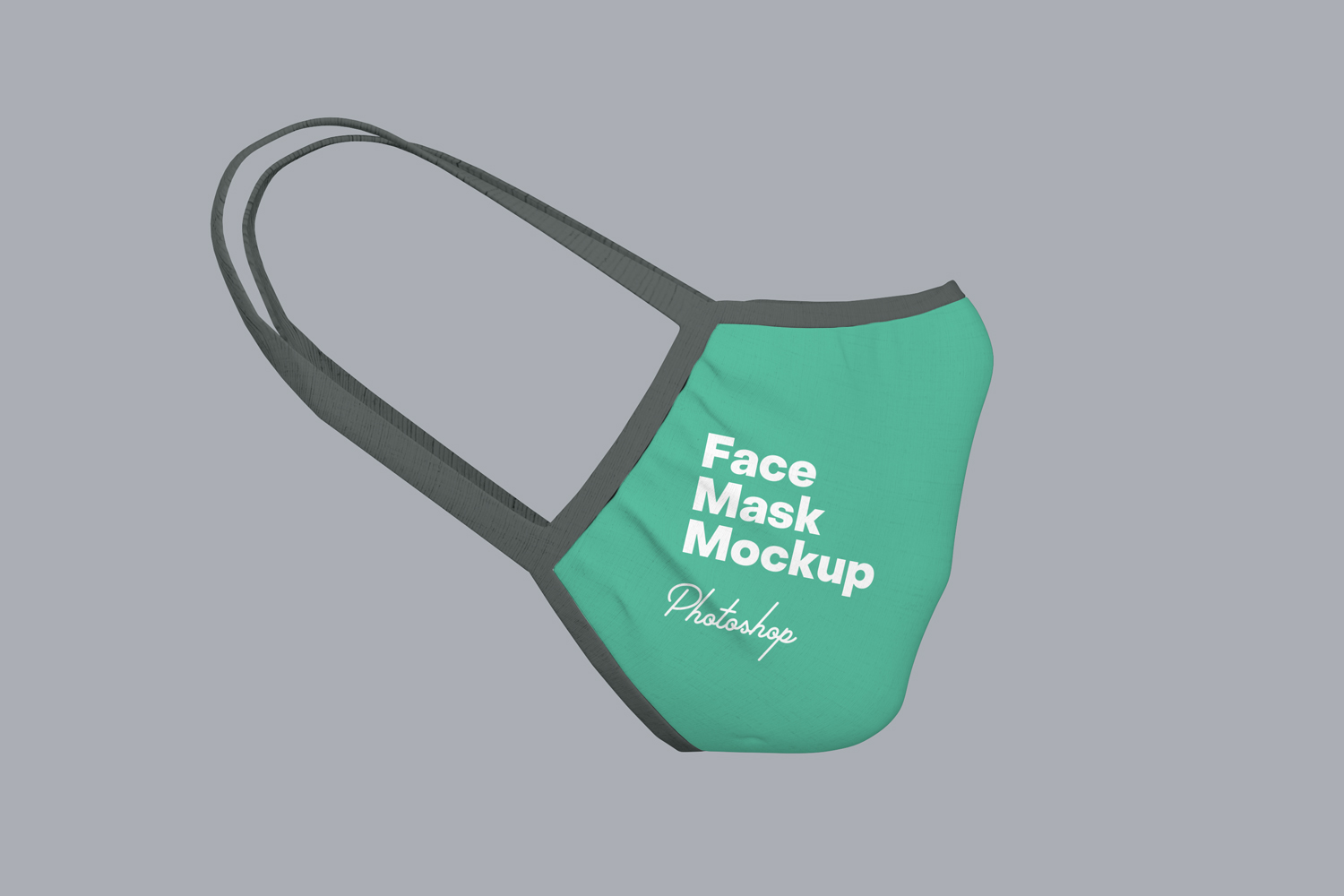 Download Мокап для продукта "Face Mask product mockup" / Face Mask product mockup - Мокап для продукта на тему графика mask,facemask,face,virus,covid19,corona,dust,medical,health,fabric,pollution,branding,pandemic,photoshop,psd,mockup
