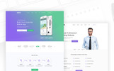 Kenzap - Creative Company Landing Psd motiv Malý screenshot PSD šablona "Kenzap - Creative Company Landing"