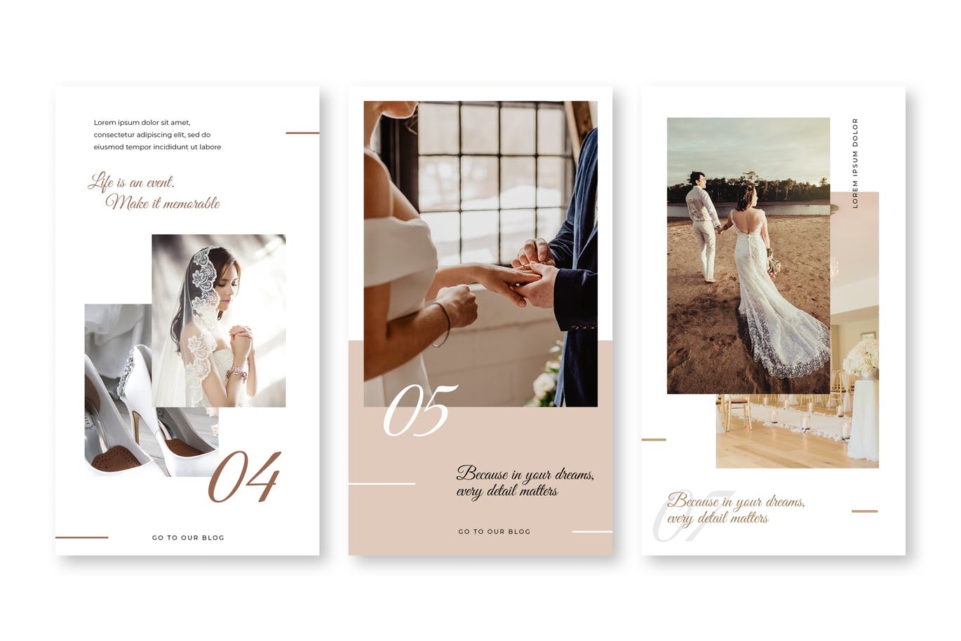 Download Шаблон для соцсетей "Wedding Agency Instagram Stories Template for Social Media" / Wedding Agency Instagram Stories Template for Social Media - Шаблон для соцсетей на тему графика instagram,story,stories,fashion,promotion,elegant,beauty,modern,psd,wedding,planner,bridal