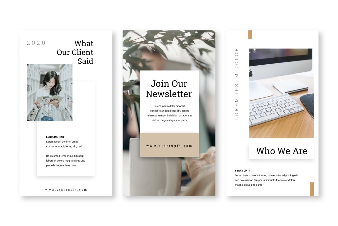 Download Шаблон для соцсетей "Startup Instagram Stories Template for Social Media" / Startup Instagram Stories Template for Social Media - Шаблон для соцсетей на тему графика instagram,story,stories,fashion,promotion,elegant,beauty,modern,psd,company,corporate,startup