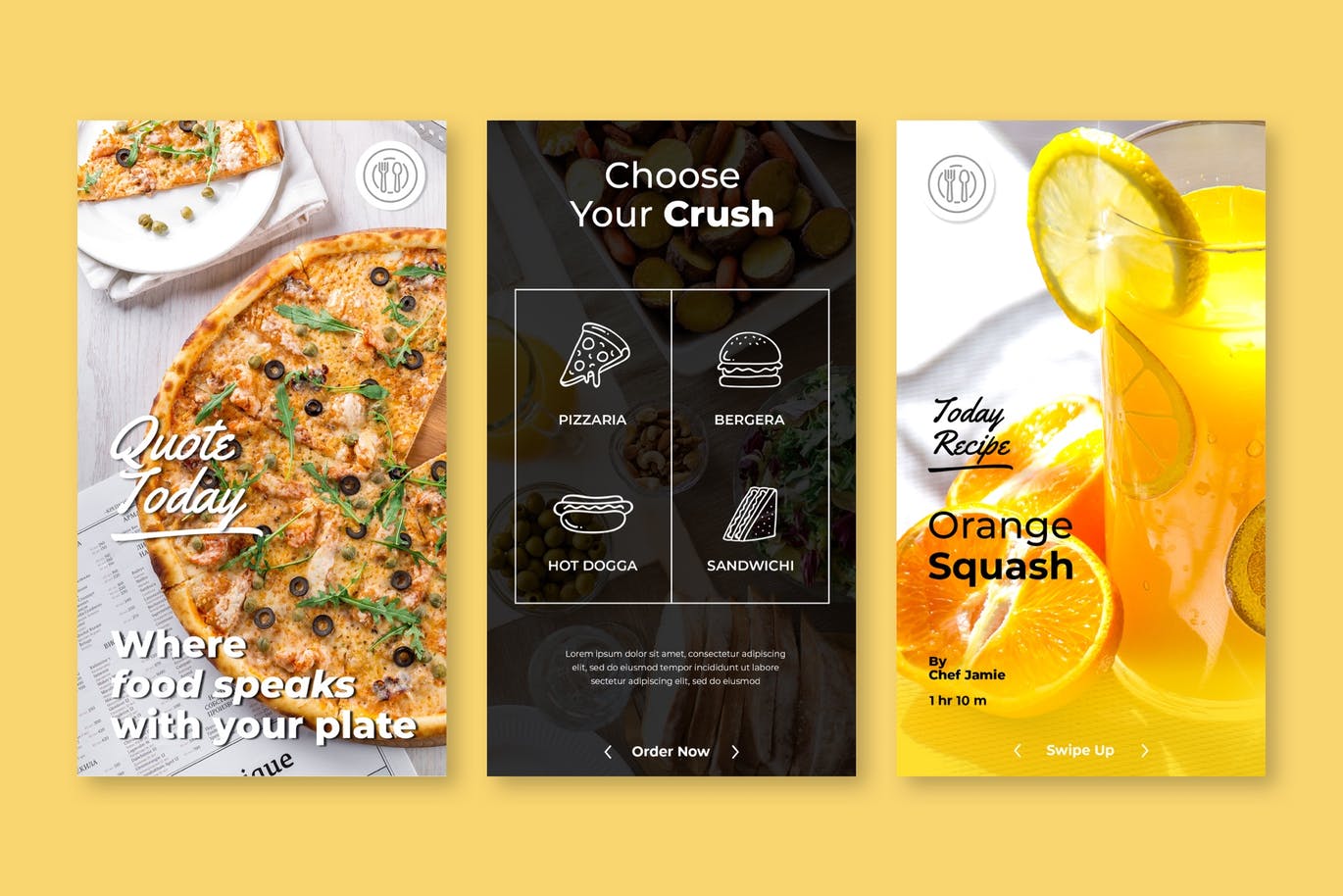 Download Шаблон для соцсетей "Fastfood Instagram Stories Template PSD for Social Media" / Fastfood Instagram Stories Template PSD for Social Media - Шаблон для соцсетей на тему графика instagram,story,stories,fashion,promotion,elegant,beauty,modern,psd,shop,company,corporate,photoshop