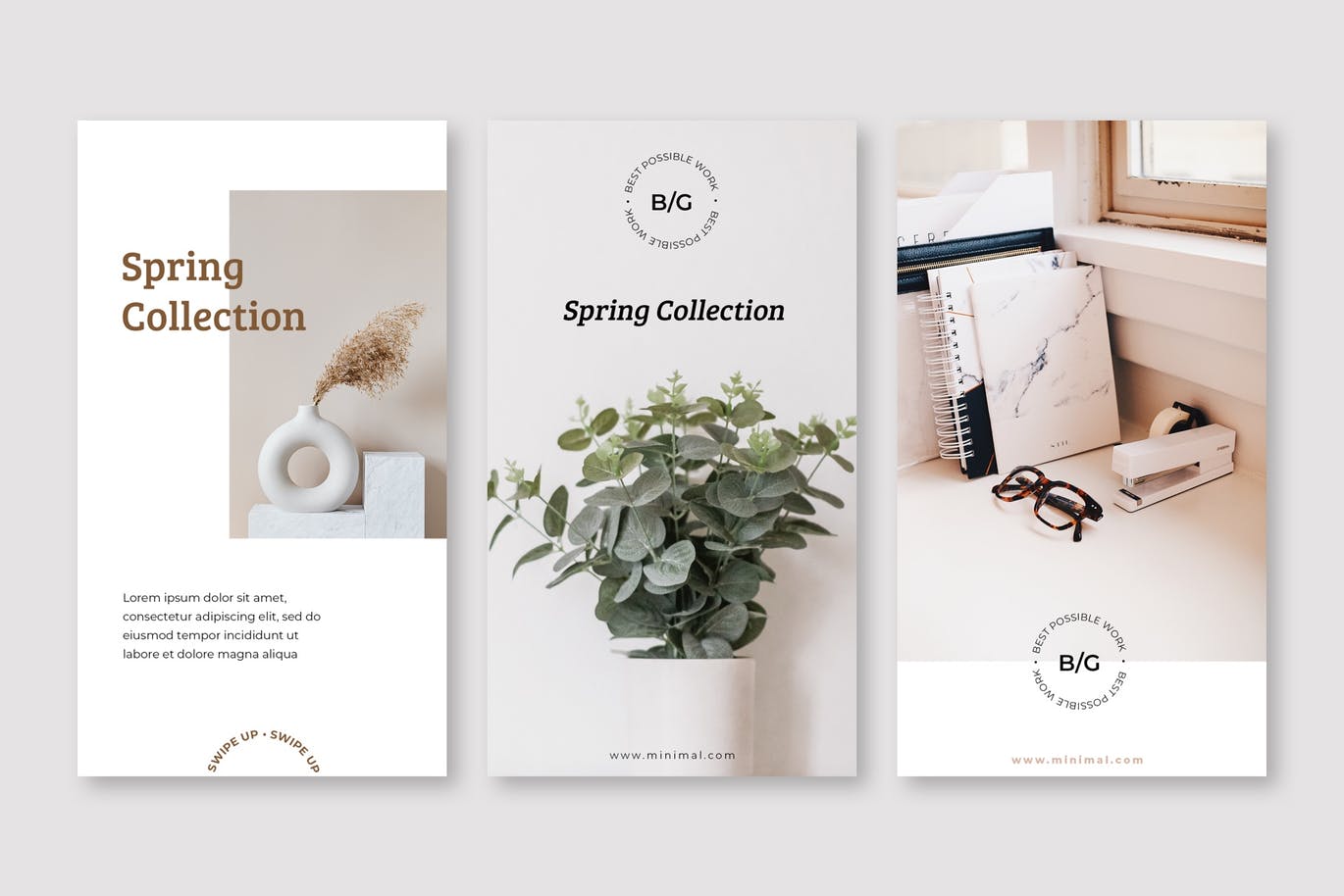 Download Шаблон для соцсетей "Minimal Marketing Instagram Stories Template PSD for Social Media" / Minimal Marketing Instagram Stories Template PSD for Social Media - Шаблон для соцсетей на тему графика instagram,story,stories,fashion,promotion,elegant,beauty,modern,psd,shop,company,corporate,photoshop