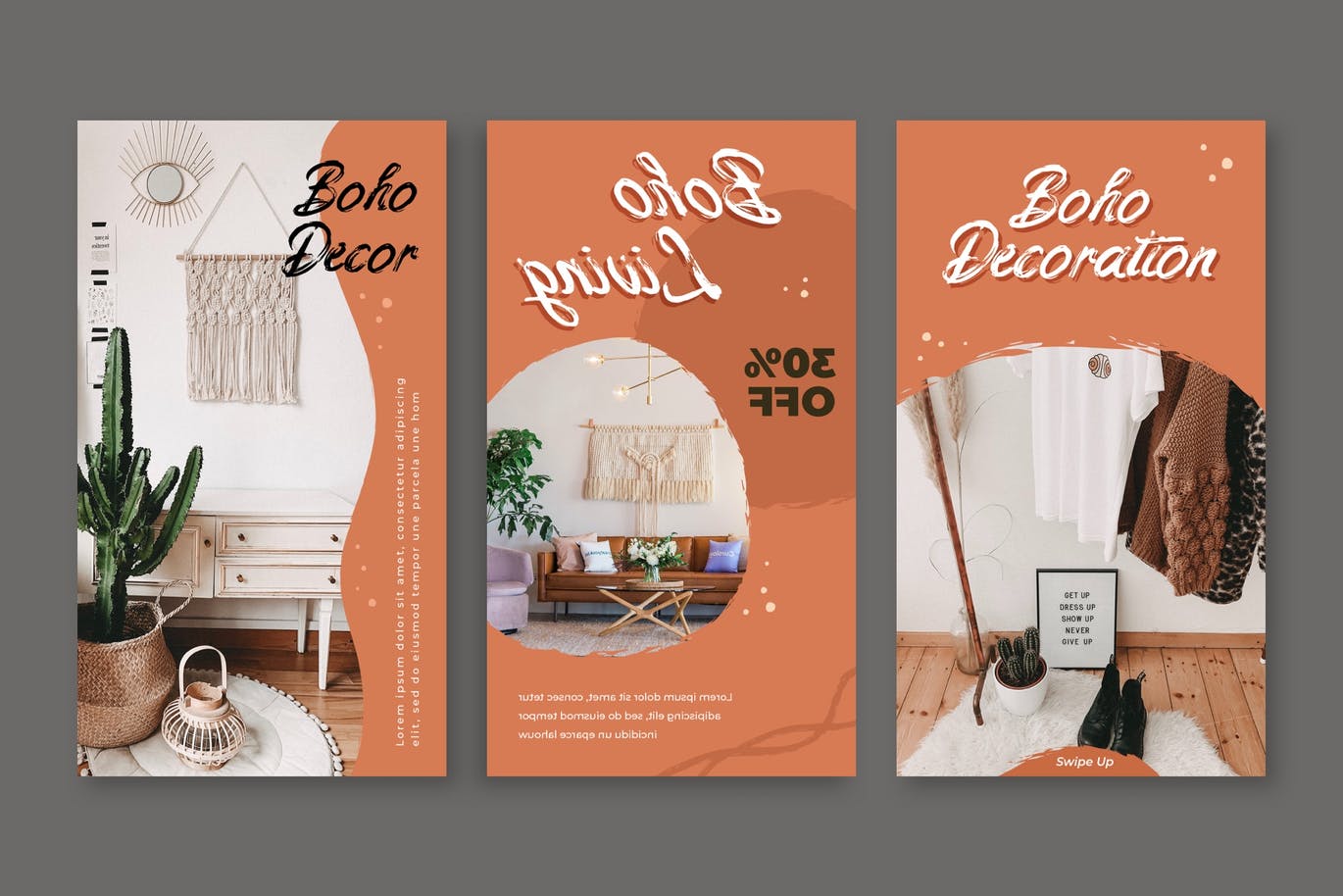 Download Шаблон для соцсетей "Home Decor Instagram Stories Template for Social Media" / Home Decor Instagram Stories Template for Social Media - Шаблон для соцсетей на тему графика instagram,story,stories,fashion,promotion,elegant,beauty,modern,psd,shop,company,corporate,photoshop