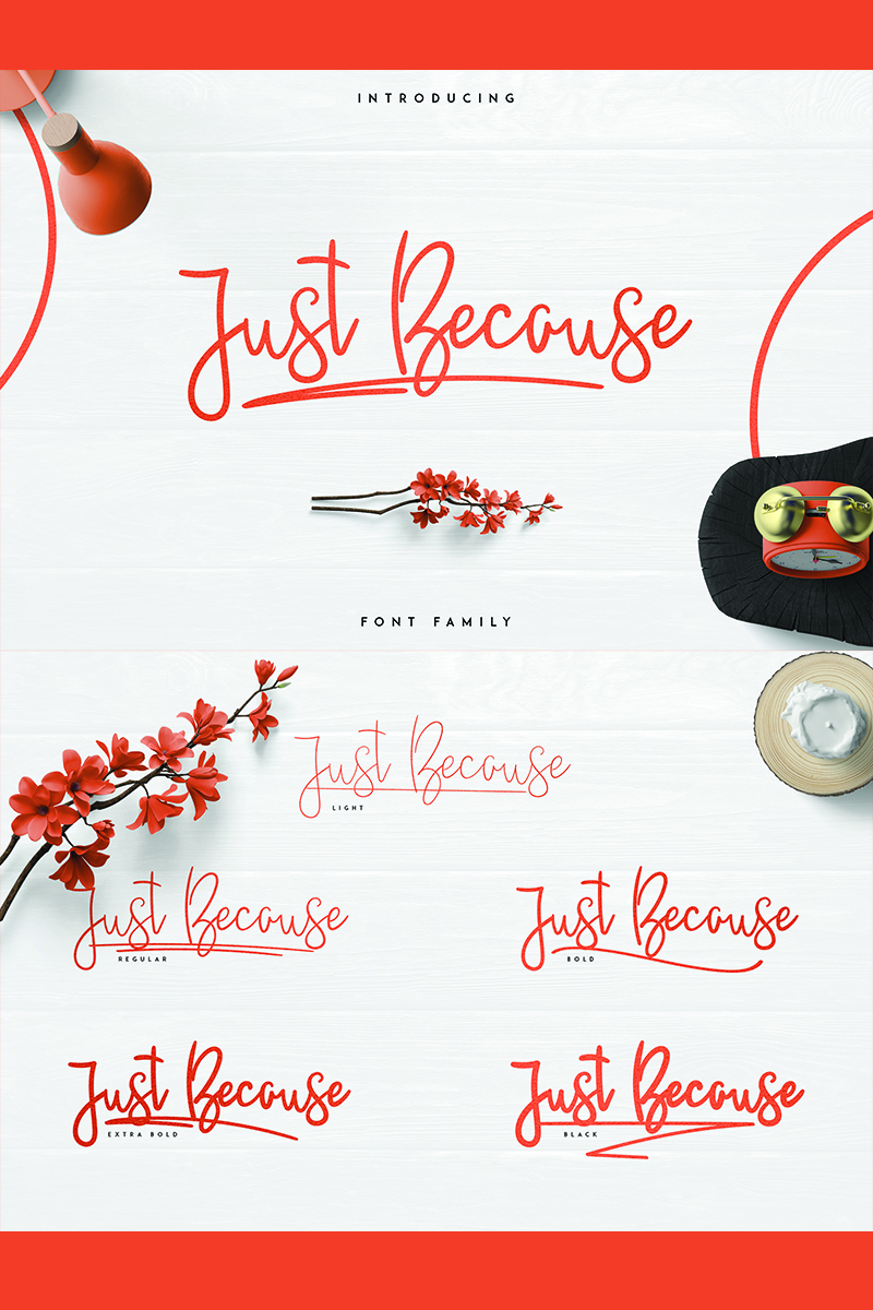 Just Because Font Template Big Screenshot Just Because Font New Screenshots BIG