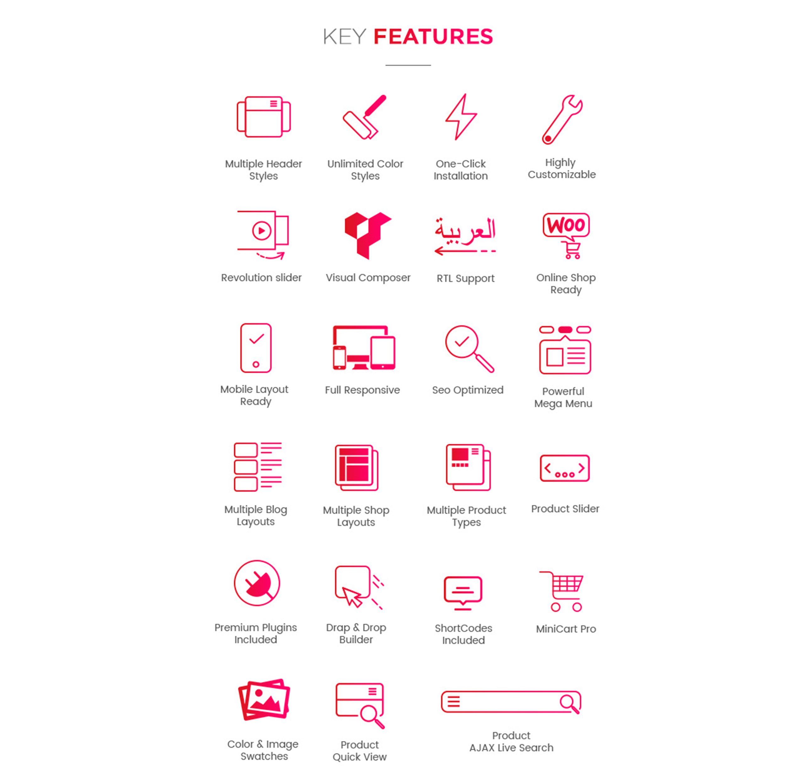 одежда, модный магазин (включая мобильный макет) тема woocommerce