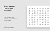 MAON - Vertical Cool PPTX Template Small Screenshot MAON - Vertical PowerPoint Template
