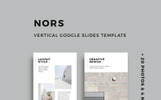 NORS - Vertical Google slides teması Küçük Ekran Görüntüsü NORS - Vertical Google Slides