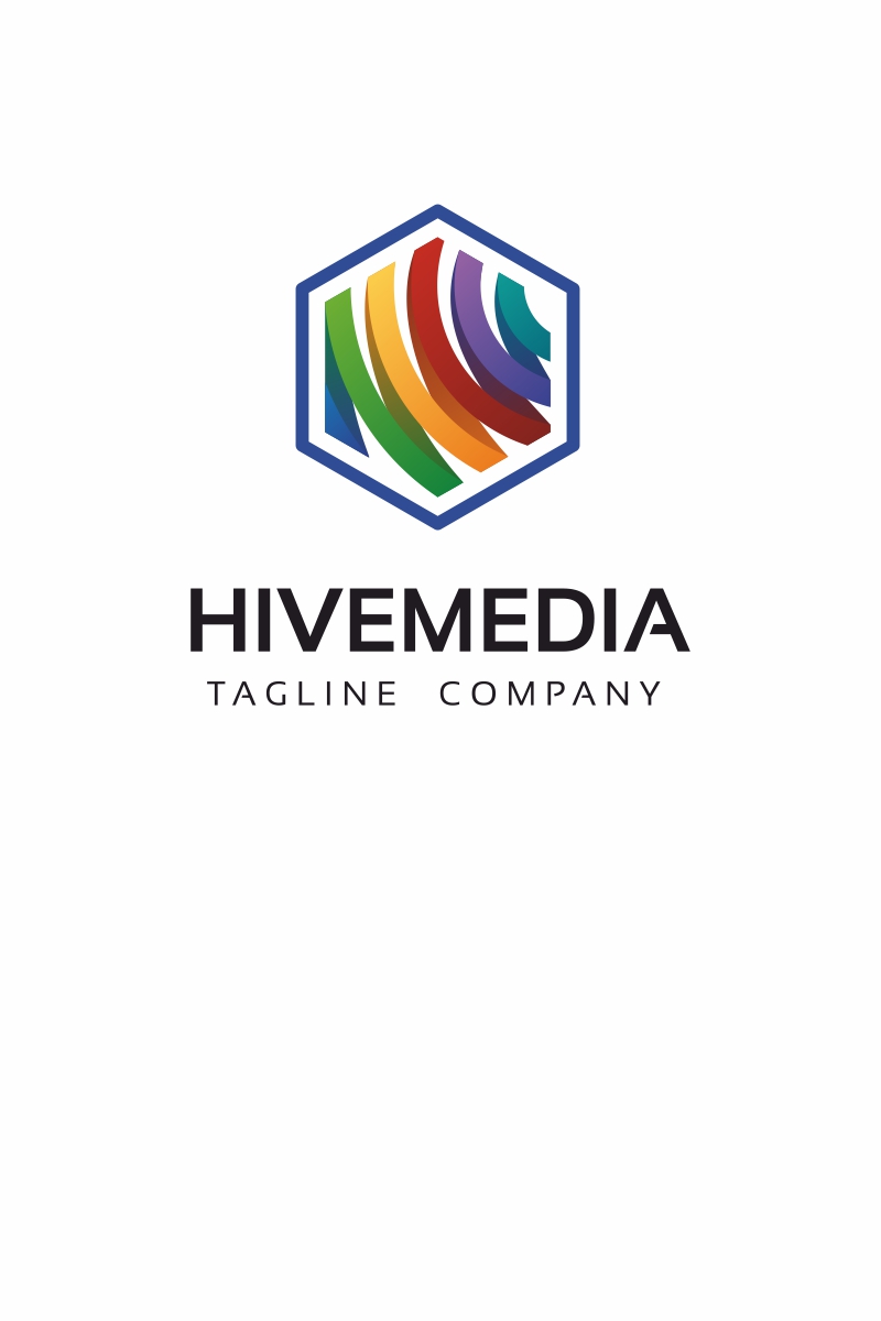 Hexagon Media Logo Theme Small Screenshot Hexagon Media Logo Template
