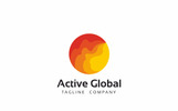 Active Global Logo Template Small Screenshot Active Global Logo Template