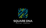 Square DNA Logo Template Small Screenshot Square DNA Logo Template