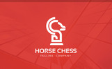 Horse Chess Logo Template Small Screenshot Horse Chess Logo Template