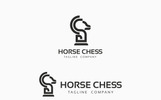 Horse Chess Logo Template Small Screenshot Horse Chess Logo Template