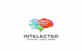 Intelected Brain Digital Logo Template Small Screenshot Intelected Brain Digital Logo Template