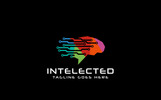 Intelected Brain Digital Logo Template Small Screenshot Intelected Brain Digital Logo Template