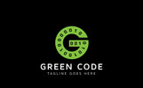 Green Code Logo Theme Small Screenshot Green Code Logo Template