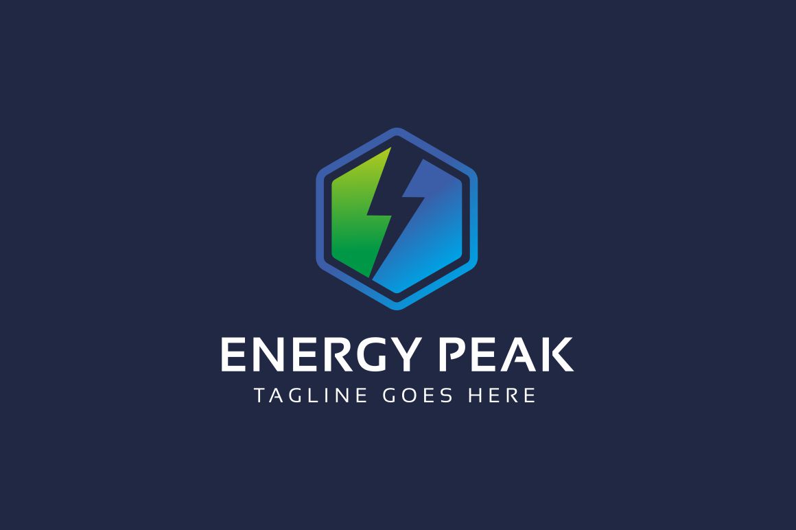 Energy Logo标志 小的屏幕截图 "Energy" logo标志模板