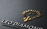 Lion Diamond Motyw Logo Mały zrzut ekranu Szablon Logo Lion Diamond #74108