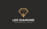 Lion Diamond Motyw Logo Mały zrzut ekranu Szablon Logo Lion Diamond #74108