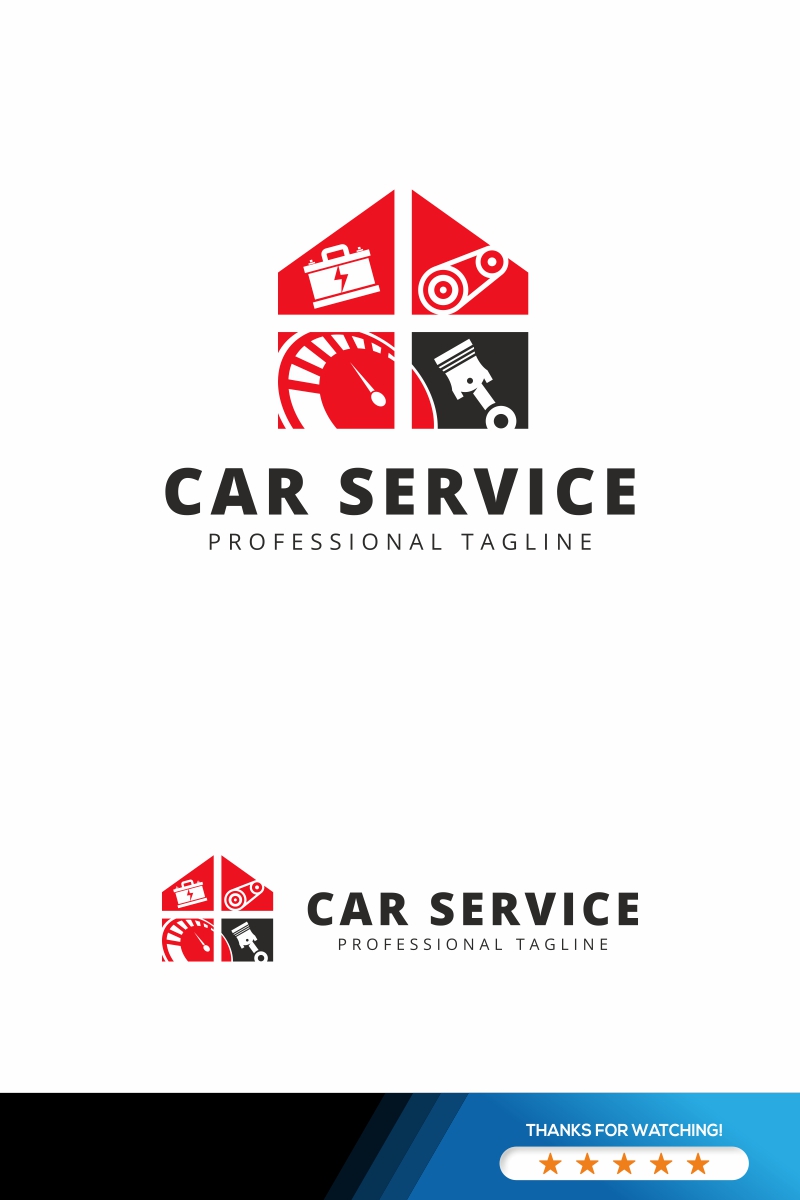 Car Service Logo Template Small Screenshot Car Service Logo Template