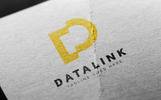 Datalink D Letter Szablon Logo Mały zrzut ekranu Szablon Logo Datalink D Letter #80035