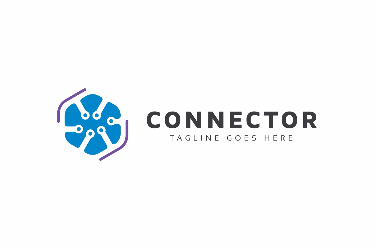 Connector Logo Template 80305