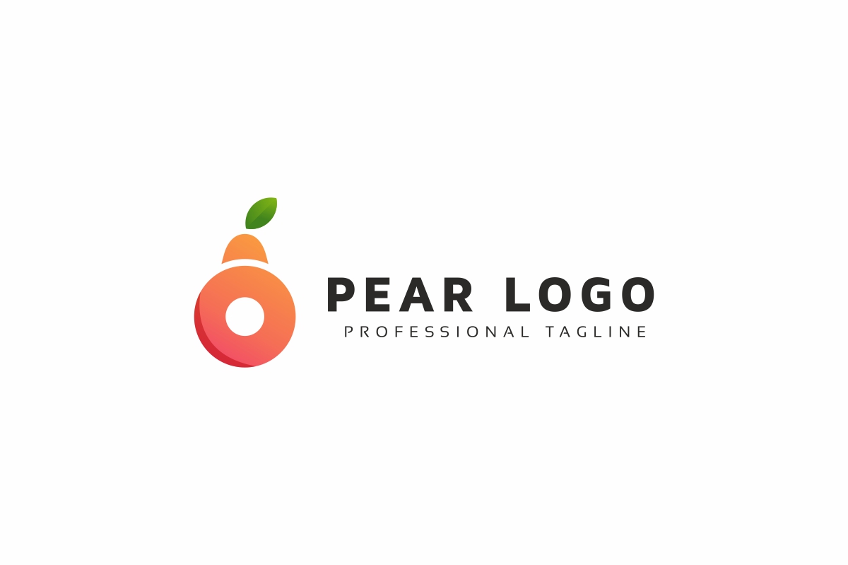 Download Шаблон логотипа "Pear Logo Template" / Pear Logo Template - Шаблон логотипа на тему графика apple,bite,logo,clean,colorful,computer,creative,dessert,eat,fruit,graphic,green,idea,inc,template,modern,multi,multipurpose,orange,pear,pear,logo,professional,restaurant,shop,software,techno