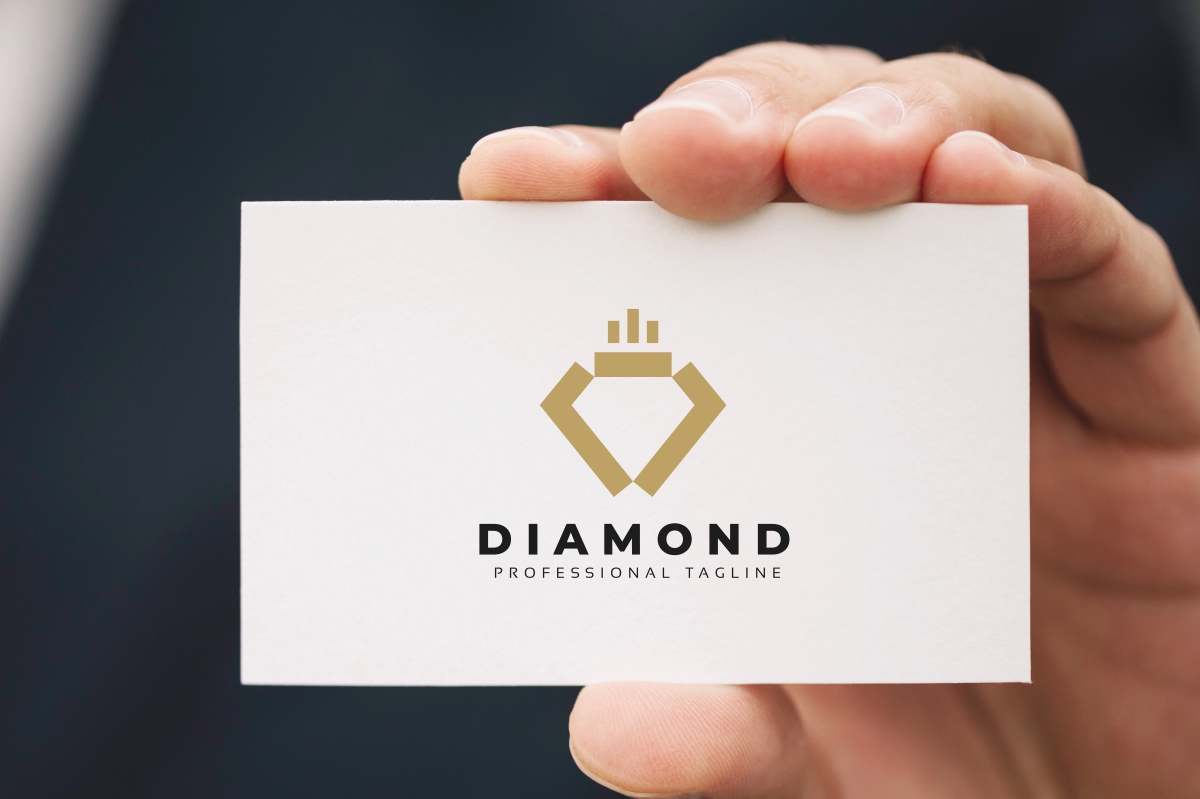 Download Шаблон логотипа "Diamond Logo Template" / Diamond Logo Template - Шаблон логотипа на тему графика clarity,class,classy,clean,crystal,diamond,diamonds,logo,effective,elegant,enhanced,estate,buyer,high,jewel,jewellery,jewelry,lux,luxury,price