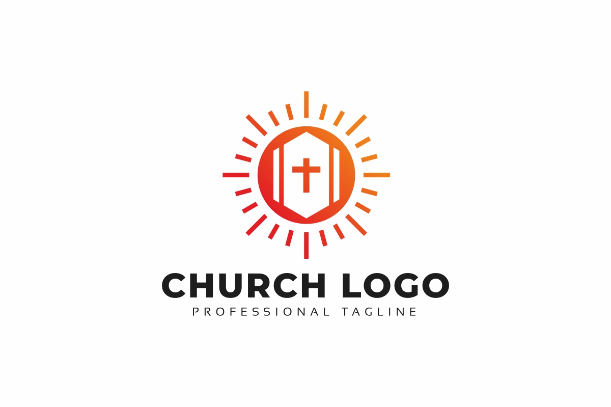 Download Шаблон логотипа "Church Logo Template" / Church Logo Template - Шаблон логотипа на тему графика abbey,architecture,bible,book,building,cathedral,catholic,chapel,christian,church,connect,construction,cross,faith,god,gospel,heaven,home,house,jesus