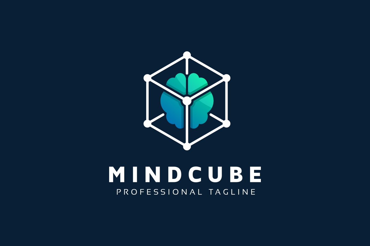 Download Шаблон логотипа "Mind Cube Logo Template" / Mind Cube Logo Template - Шаблон логотипа на тему графика agency,app,art,box,brain,cloud,computing,concept,cube,data,genius,head,idea,media,mind,multimedia,secure,seo,smart,objects