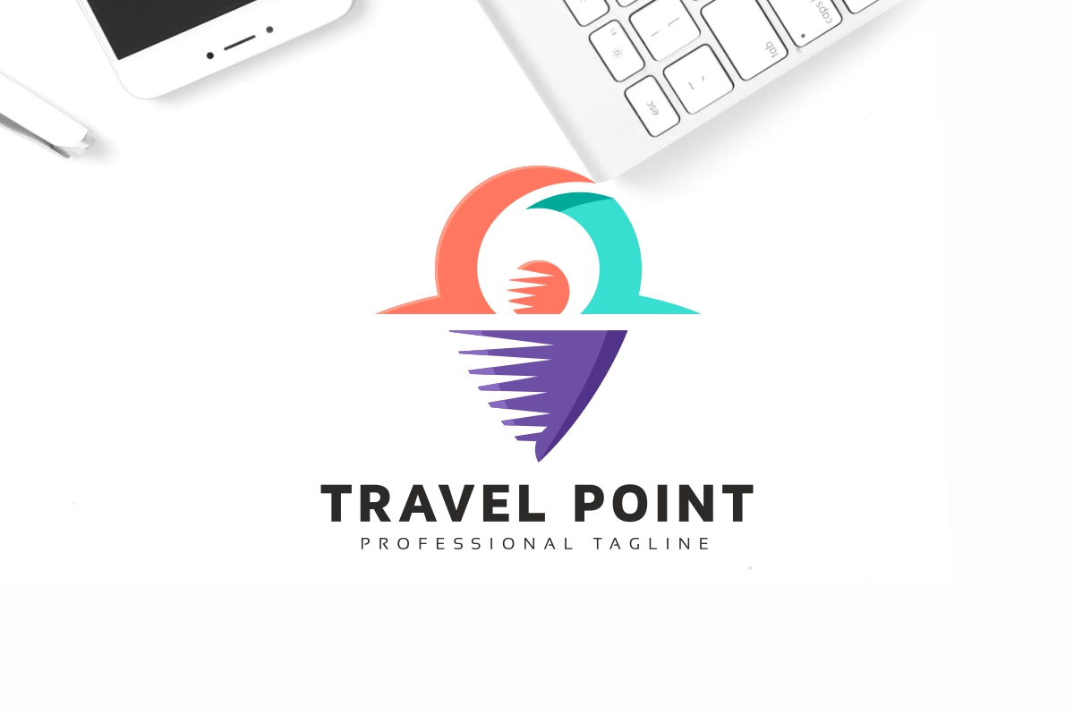 Download Шаблон логотипа "Travel Point Logo Template" / Travel Point Logo Template - Шаблон логотипа на тему графика app,destination,find,flat,holiday,island,journey,location,map,mountain,nature,navigation,ocean,pin,place,point,pointer,position,sea,sky