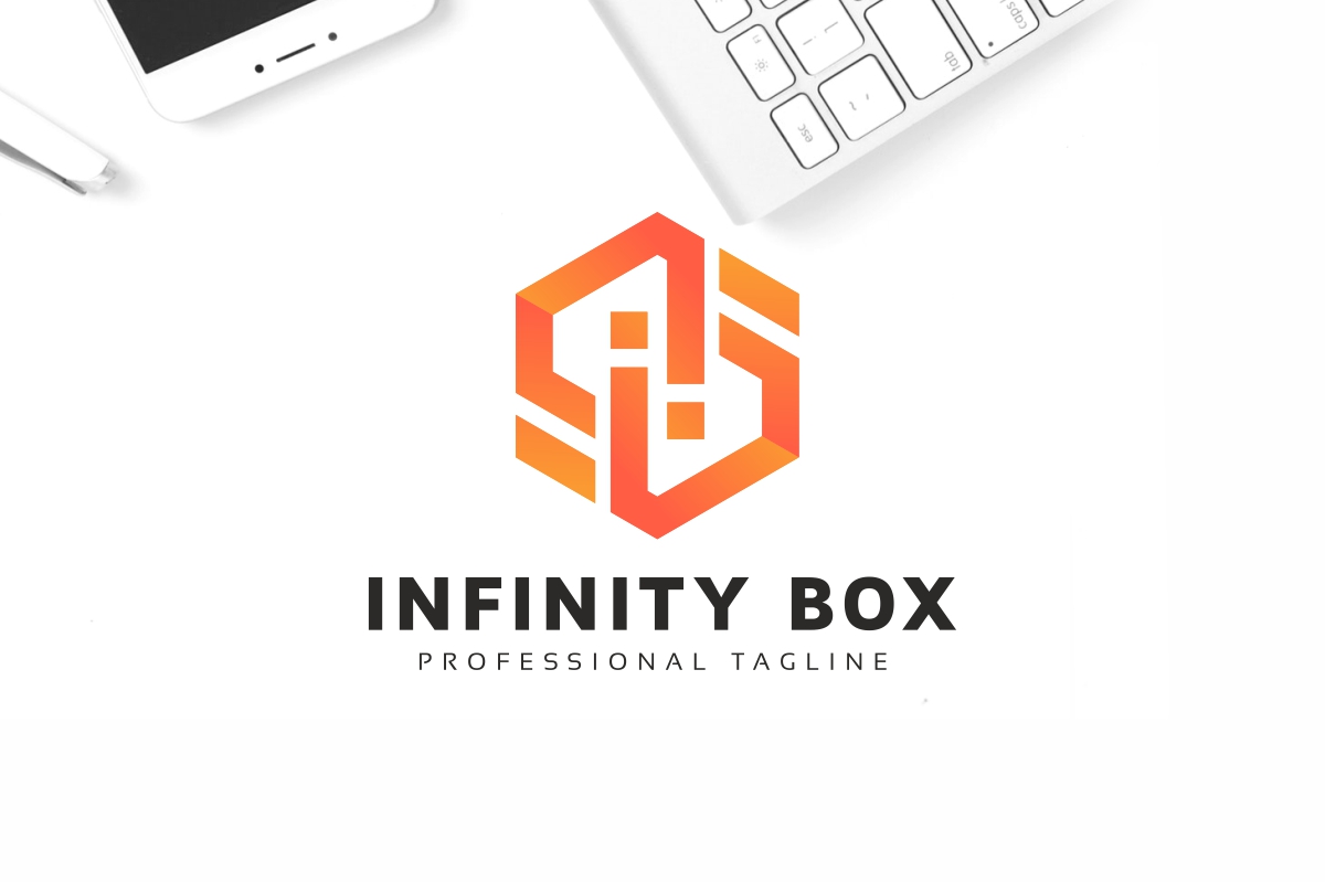 Download Шаблон логотипа "Infinity Box Logo Template" / Infinity Box Logo Template - Шаблон логотипа на тему графика abstract,block,box,brand,business,cube,cubic,cubical,data,development,digital,electronic,endless,exchange,gaming,group,hexagon,hexagonal,infini,infinite