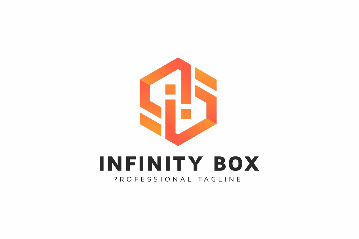 Download Шаблон логотипа "Infinity Box Logo Template" / Infinity Box Logo Template - Шаблон логотипа на тему графика abstract,block,box,brand,business,cube,cubic,cubical,data,development,digital,electronic,endless,exchange,gaming,group,hexagon,hexagonal,infini,infinite