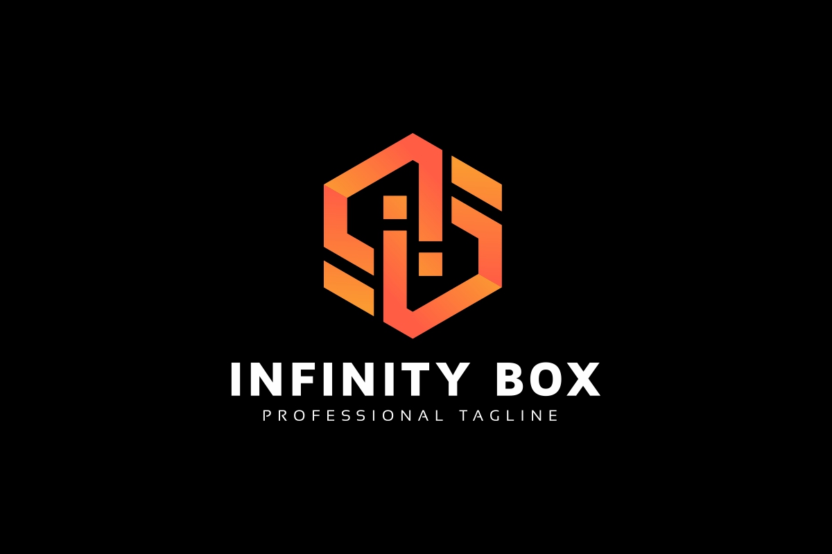 Download Шаблон логотипа "Infinity Box Logo Template" / Infinity Box Logo Template - Шаблон логотипа на тему графика abstract,block,box,brand,business,cube,cubic,cubical,data,development,digital,electronic,endless,exchange,gaming,group,hexagon,hexagonal,infini,infinite