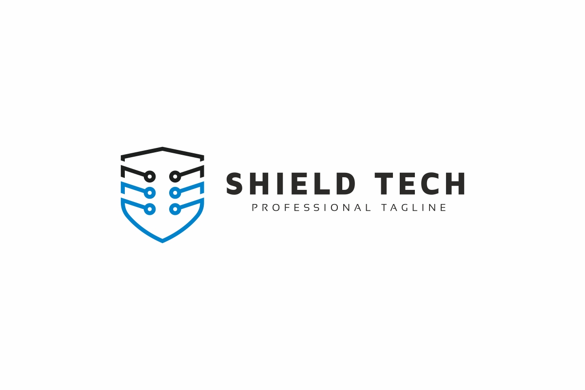 Download Шаблон логотипа "Shield Hosting Logo Template" / Shield Hosting Logo Template - Шаблон логотипа на тему графика antivirus,badge,barrier,computer,data,defend,electronic,emblem,guard,hosting,internet,logo,key,lock,network,online,protect,protection,safety,design