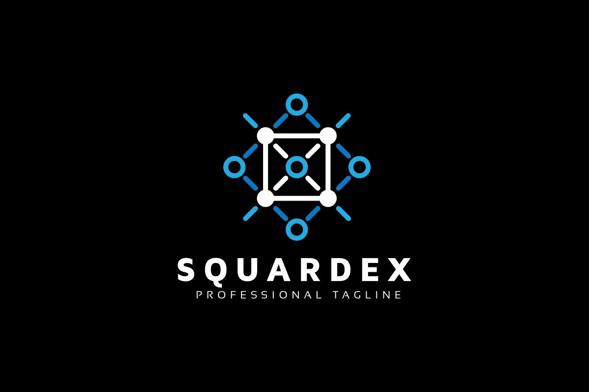 Download Шаблон логотипа "Square Molecular Logo Template" / Square Molecular Logo Template - Шаблон логотипа на тему графика cube,databox,internet,programming,software,square,technology,abstract,atom,business,chip,corporate,creative,design,dna,electronic,electronics,high,tech,hitech
