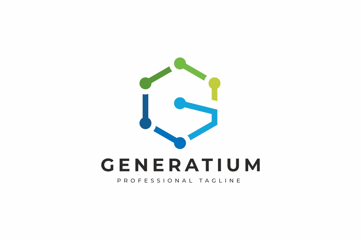 Download Шаблон логотипа "Generatium G Letter Logo Template" / Generatium G Letter Logo Template - Шаблон логотипа на тему графика app,g logo,game,letter,media,modern,software,solution,web,colorful,bold,brand,branding,business,company,creative,design,g letter,grand,great