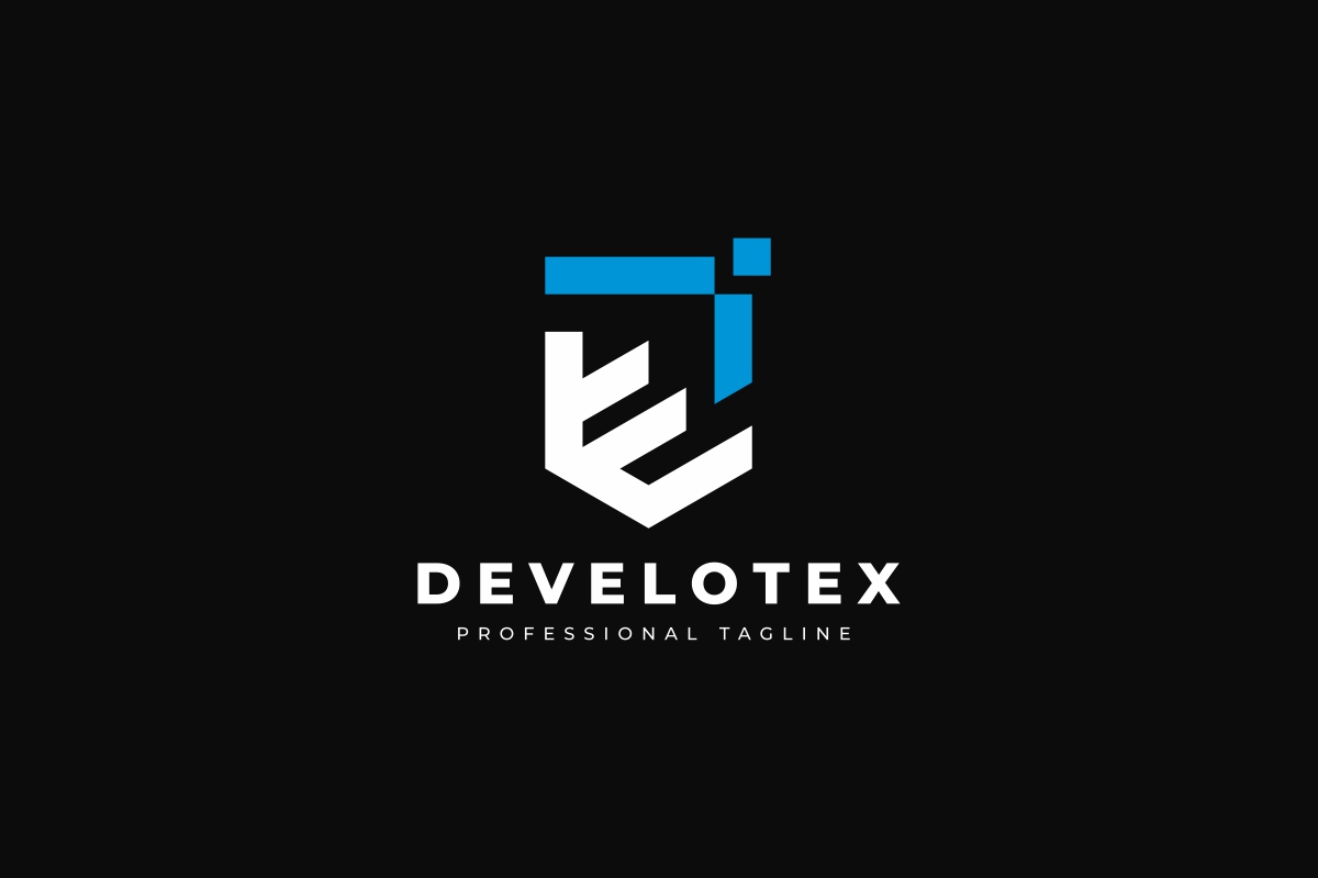 Download Шаблон логотипа "Developer Shield Logo Template" / Developer Shield Logo Template - Шаблон логотипа на тему графика abstract,agency,agent,anti,antique,apparel,company,develop,digital,fashion,fix,internet,logo,media,modern,office,professional,protect,repair,safe