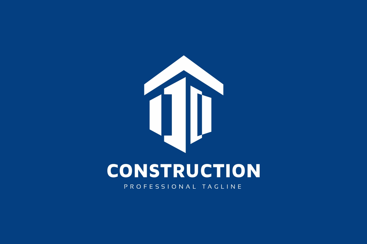 Download Шаблон логотипа "Construction Real Estate Logo Template" / Construction Real Estate Logo Template - Шаблон логотипа на тему графика brand,branding,builder,building,carpenter,construction,contractor,expertise,handyman,home,home inspection,home staging,house,landscape,neighbor,neighborhood,planning,professional,real estate,