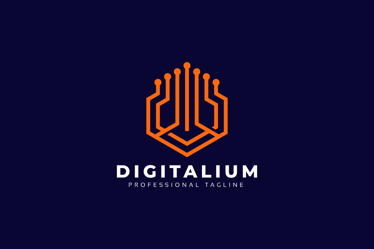 Download Шаблон логотипа "Digital Agency Logo Template" / Digital Agency Logo Template - Шаблон логотипа на тему графика 3d,agency,app,architect,architecture,box,brand,branding,building,cube,design,development,digital,geometry,identity,interior,line,logo,logotype,square